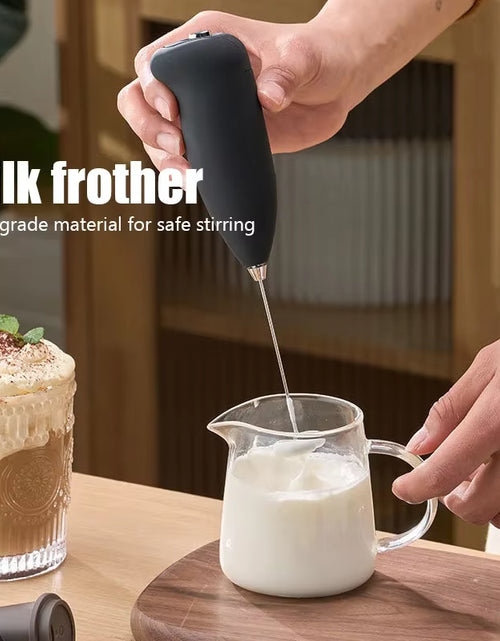 Load image into Gallery viewer, Milk Frother Handheld Mixer Electric Coffee Foamer Egg Beater Cappuccino Stirrer Mini Portable Blenders Home Kitchen Whisk Tool