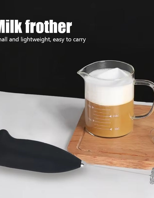 Load image into Gallery viewer, Milk Frother Handheld Mixer Electric Coffee Foamer Egg Beater Cappuccino Stirrer Mini Portable Blenders Home Kitchen Whisk Tool