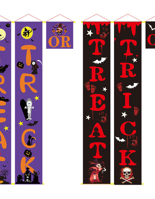 Load image into Gallery viewer, Halloween Decoration Outdoor Banner Halloween Couplets