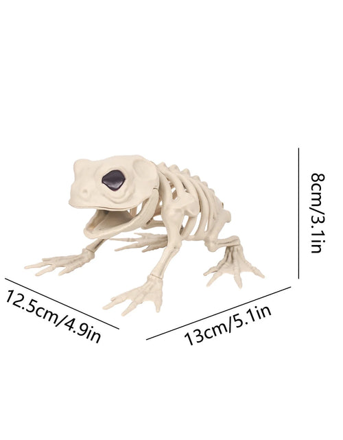 Load image into Gallery viewer, Halloween Decoration Halloween Skeleton Horror Decorations Simulation Animals Skeleton Ornaments Bar Decoration Frogs Skeleton on Clearance