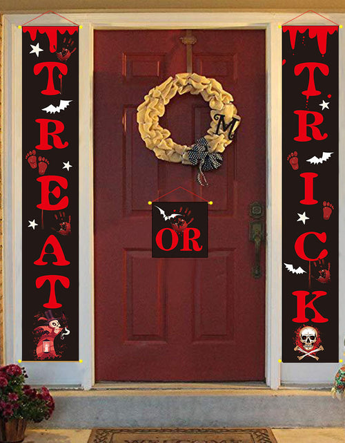 Load image into Gallery viewer, Halloween Decoration Outdoor Banner Halloween Couplets