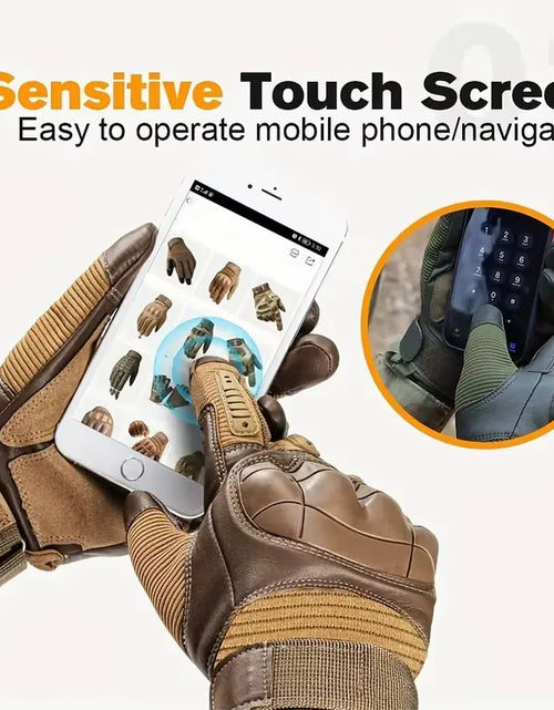 Load image into Gallery viewer, Ultimate Grip Fingerless Tactical Gloves – Touchscreen-Ready for Riders, Workers & Adventurers
