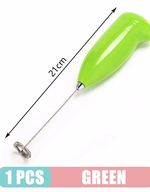 Load image into Gallery viewer, Milk Frother Handheld Mixer Electric Coffee Foamer Egg Beater Cappuccino Stirrer Mini Portable Blenders Home Kitchen Whisk Tool