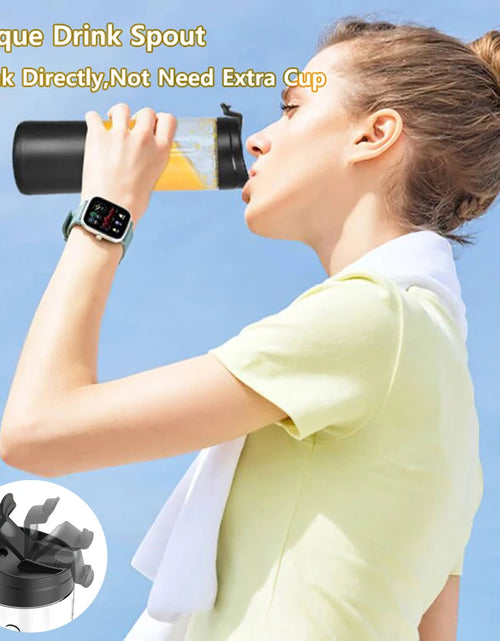 Load image into Gallery viewer, Portable Blender Mini Electric Fruit Juicer Mixer USB Rechargeable Smoothie Orange Fresh Juice Blender Portable Blender