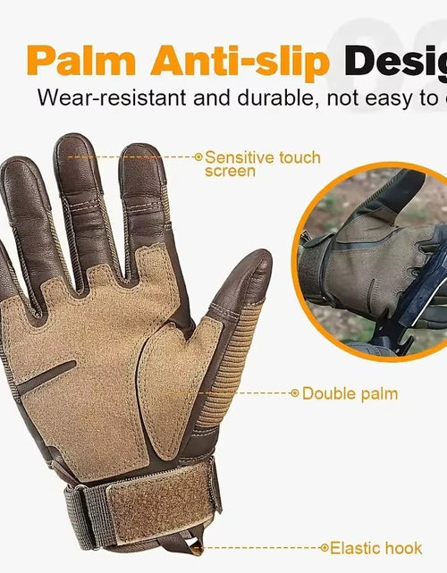 Load image into Gallery viewer, Ultimate Grip Fingerless Tactical Gloves – Touchscreen-Ready for Riders, Workers & Adventurers