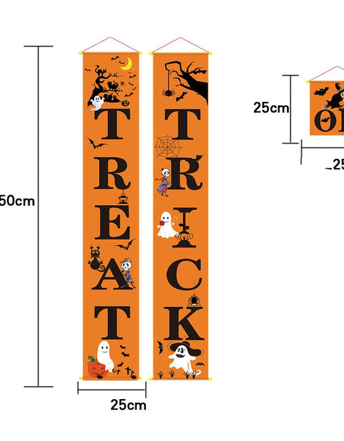 Load image into Gallery viewer, Halloween Decoration Outdoor Banner Halloween Couplets