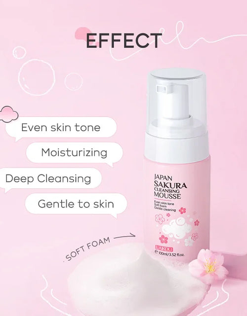 Load image into Gallery viewer, Cherry Blossom Women Facial Cleanser Face Korean Skin Care Products Original Products 100Ml

