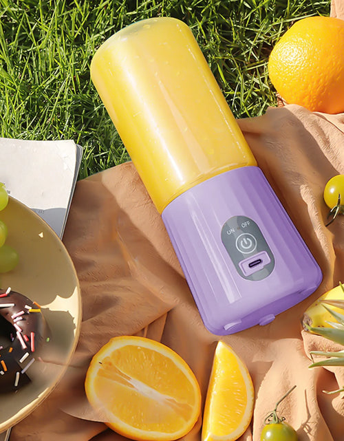 Load image into Gallery viewer, Home Essentials Kitchen Small Appliances Portable Blenders , Juicer for Shakes , Fruit Juicer USB Rechargeable with 6 Blades, Handheld Blenders for Sports Travel and Outdoors Clearance
