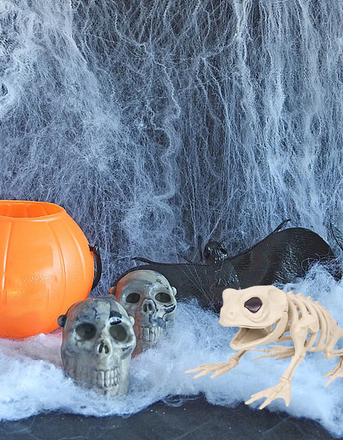 Load image into Gallery viewer, Halloween Decoration Halloween Skeleton Horror Decorations Simulation Animals Skeleton Ornaments Bar Decoration Frogs Skeleton on Clearance

