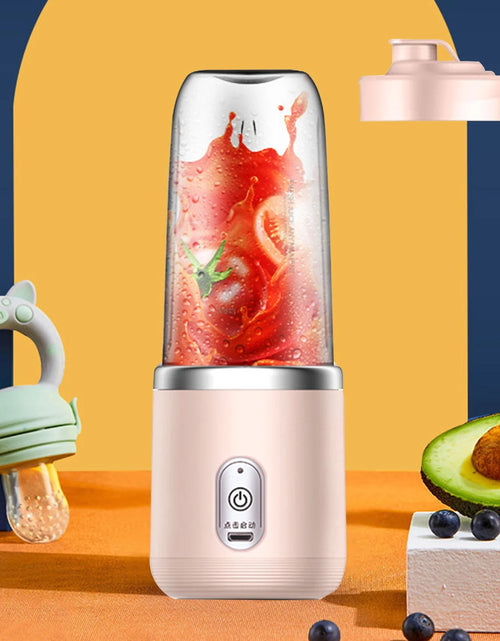 Load image into Gallery viewer, Winter Savings Clearance!  Portable Blenders ,Personal Blend-Er for Shakes and Smoothies, Fruit Juicer USB Rechargeable with 6 Blades, Handheld Blenders for Sports Travel and Outdoors
