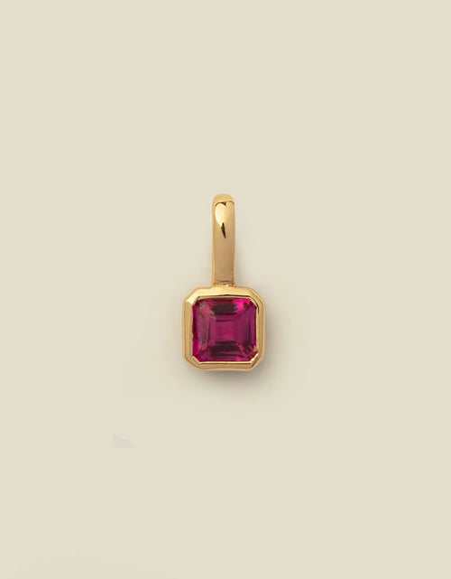 Load image into Gallery viewer, Stainless Steel Pendant DIY Birthstone Necklace for Woman Gold Color Designer Pendant Necklaces Bir
