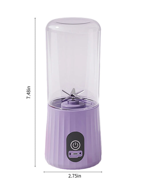Load image into Gallery viewer, Home Essentials Kitchen Small Appliances Portable Blenders , Juicer for Shakes , Fruit Juicer USB Rechargeable with 6 Blades, Handheld Blenders for Sports Travel and Outdoors Clearance
