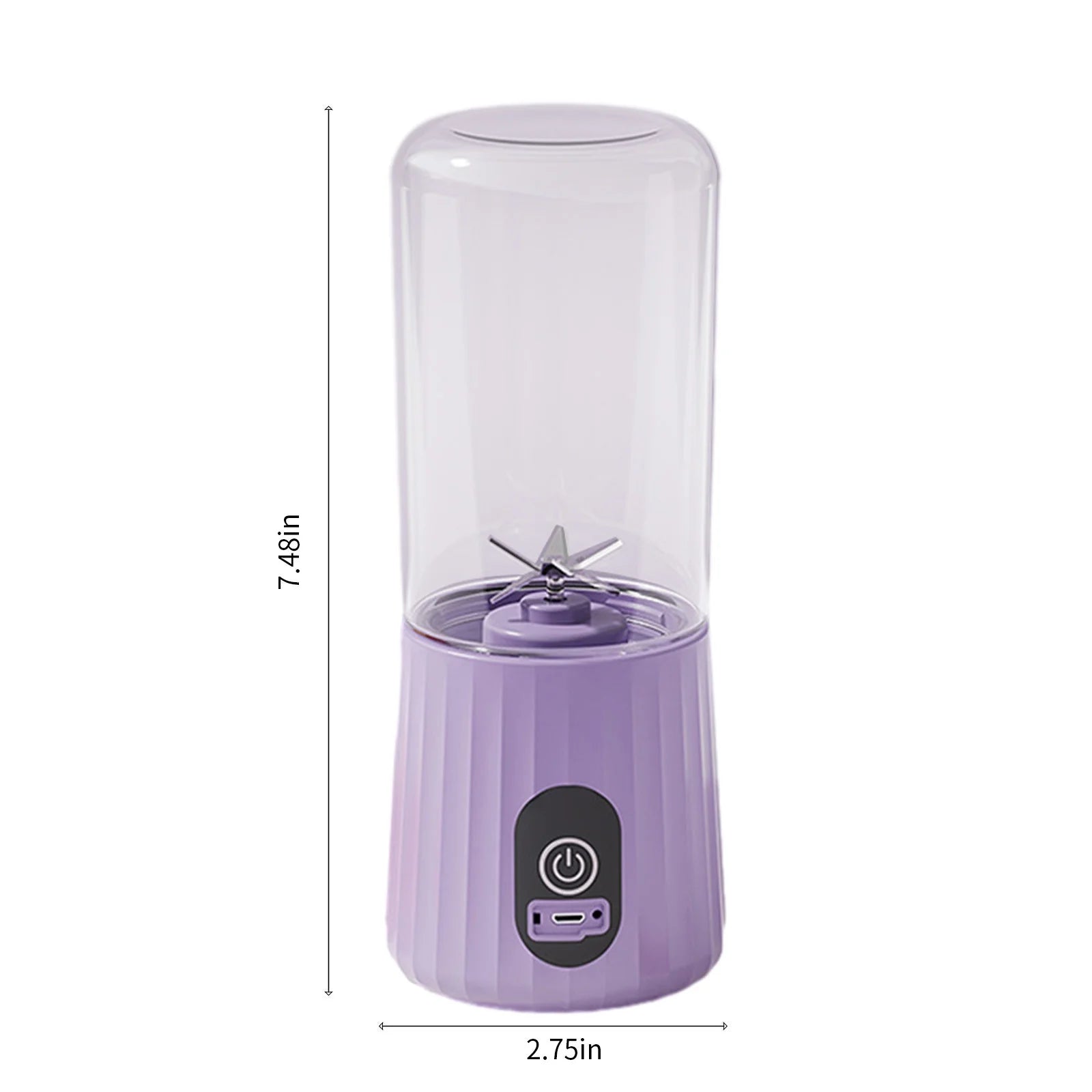 Home Essentials Kitchen Small Appliances Portable Blenders , Juicer for Shakes , Fruit Juicer USB Rechargeable with 6 Blades, Handheld Blenders for Sports Travel and Outdoors Clearance