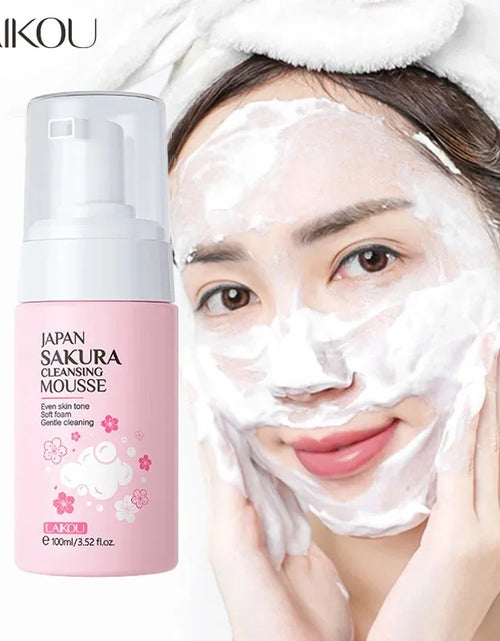 Load image into Gallery viewer, Cherry Blossom Women Facial Cleanser Face Korean Skin Care Products Original Products 100Ml
