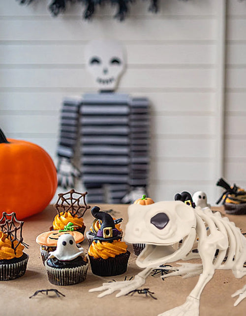 Load image into Gallery viewer, Halloween Decoration Halloween Skeleton Horror Decorations Simulation Animals Skeleton Ornaments Bar Decoration Frogs Skeleton on Clearance
