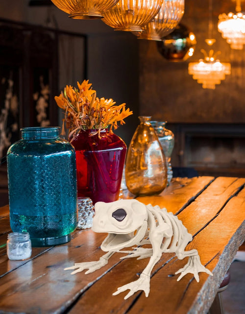 Load image into Gallery viewer, Halloween Decoration Halloween Skeleton Horror Decorations Simulation Animals Skeleton Ornaments Bar Decoration Frogs Skeleton on Clearance
