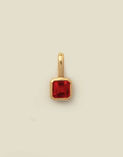 Load image into Gallery viewer, Stainless Steel Pendant DIY Birthstone Necklace for Woman Gold Color Designer Pendant Necklaces Bir
