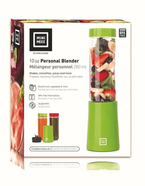 Load image into Gallery viewer, MM2G Mini Mixx Personal Blender with 2 Tritan Bottle - Green
