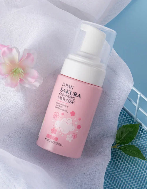 Load image into Gallery viewer, Cherry Blossom Women Facial Cleanser Face Korean Skin Care Products Original Products 100Ml
