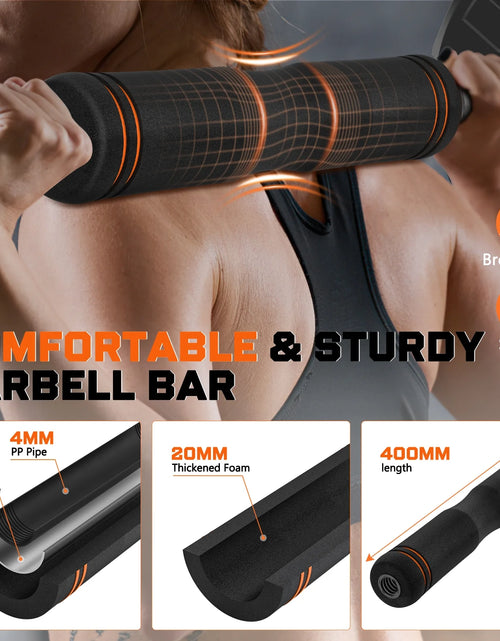 Load image into Gallery viewer, 66Lb 4-In-1 Adjustable Dumbbells Set Free Weight Set with Connector Used as Barbell, Kettlebells, Push up Stand, Fitness Exercises for Home Gym Suitable Men/Women
