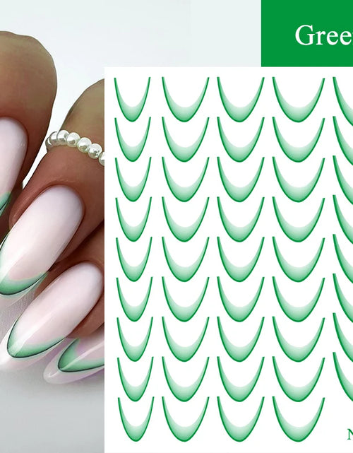 Load image into Gallery viewer, 3D White Bowknot Flower Nail Art Sticker Ultra-Thin Self-Adhesive Slider Summer Nail Art Decal Decoration DIY Manicure Accesorie

