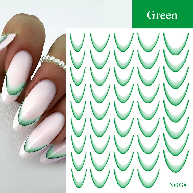3D White Bowknot Flower Nail Art Sticker Ultra-Thin Self-Adhesive Slider Summer Nail Art Decal Decoration DIY Manicure Accesorie