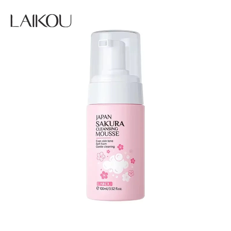 Cherry Blossom Women Facial Cleanser Face Korean Skin Care Products Original Products 100Ml